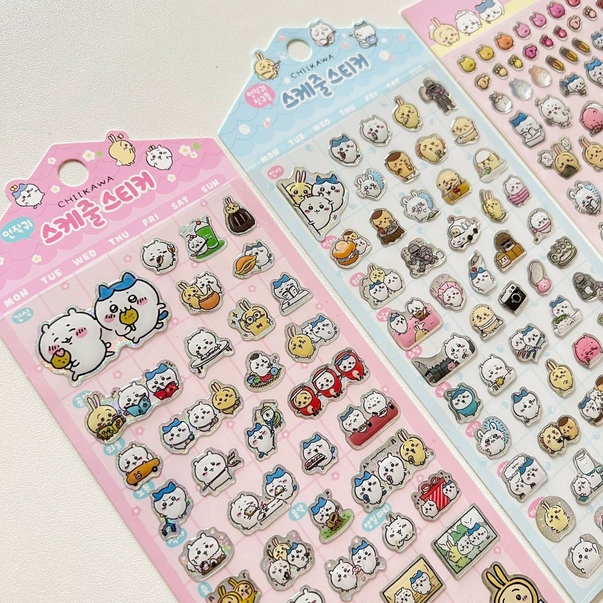 Chiikawa Laser 3D Dropping Adhesive Stickers