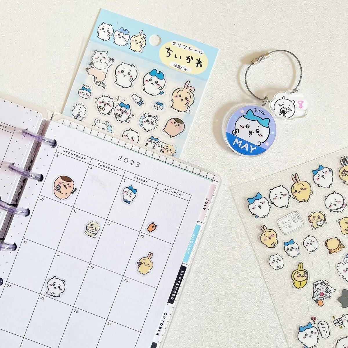 Chiikawa Stickers Set Of 4(Simple Package)