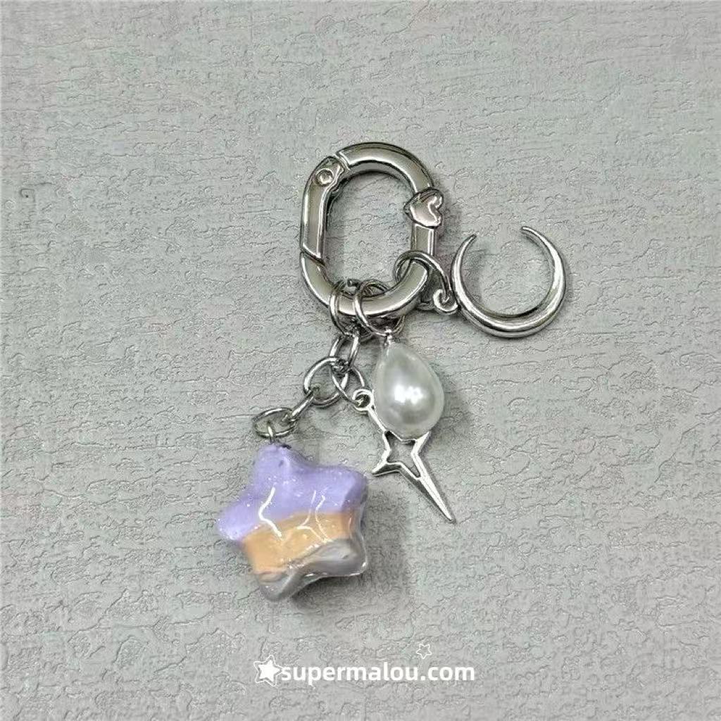 Chubby Star Keychain Phone Chain (Including Spacer)