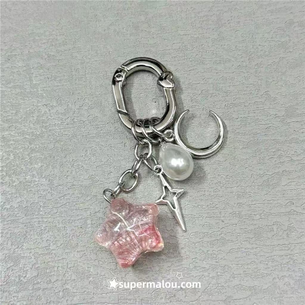 Chubby Star Keychain Phone Chain (Including Spacer)