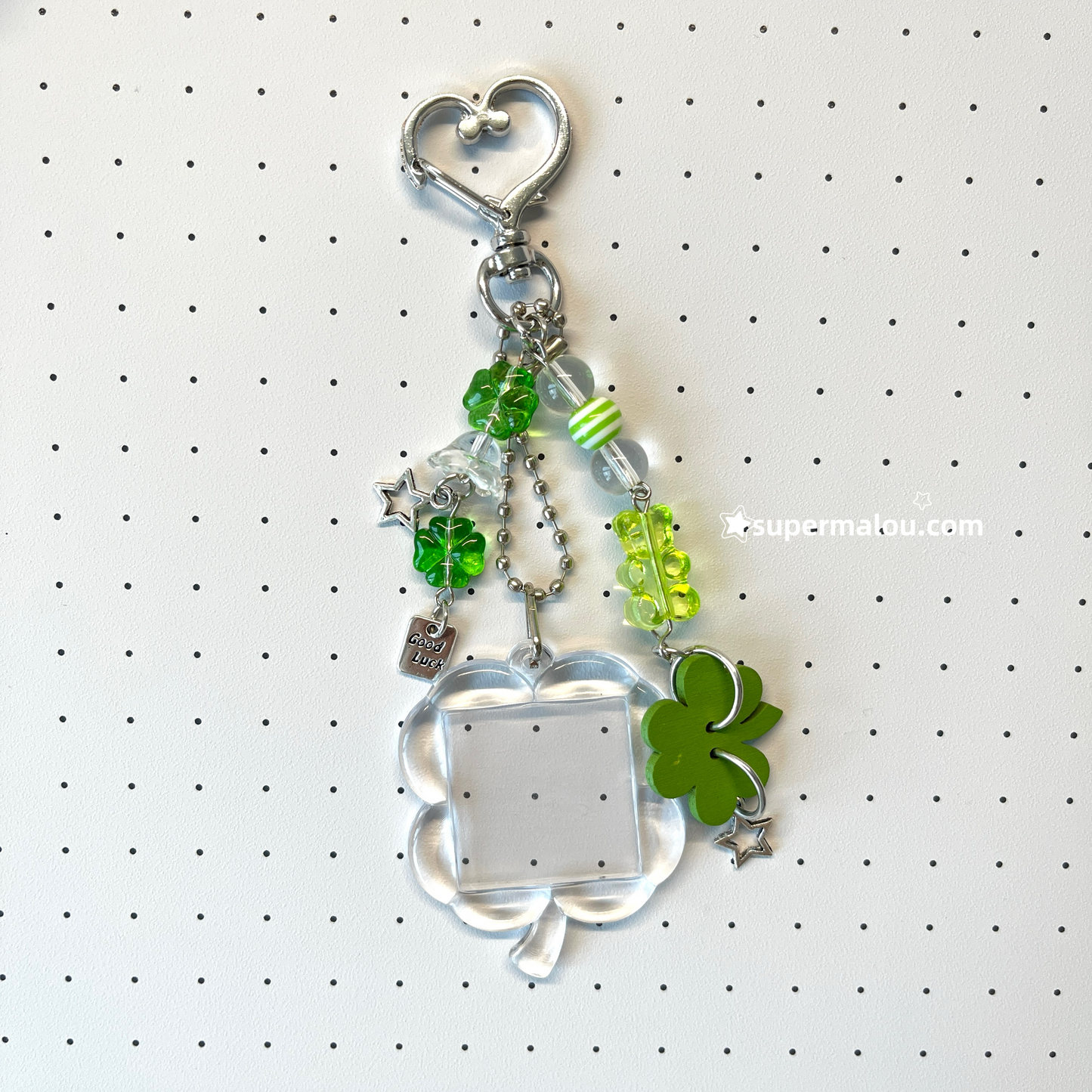 Clover Deco Phone Chain Key Chain