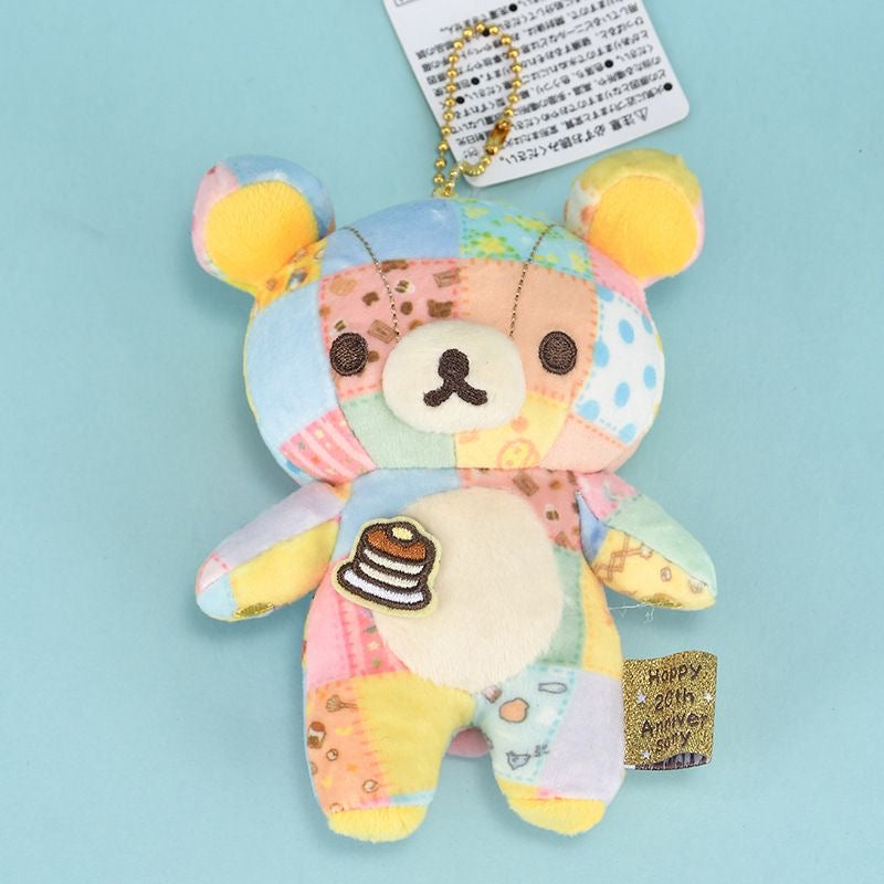 Colorful Collage Plush Rilakkuma Pendant