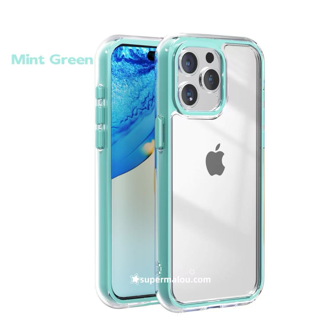Colorful Transparent Phone Case DIY Clear Case