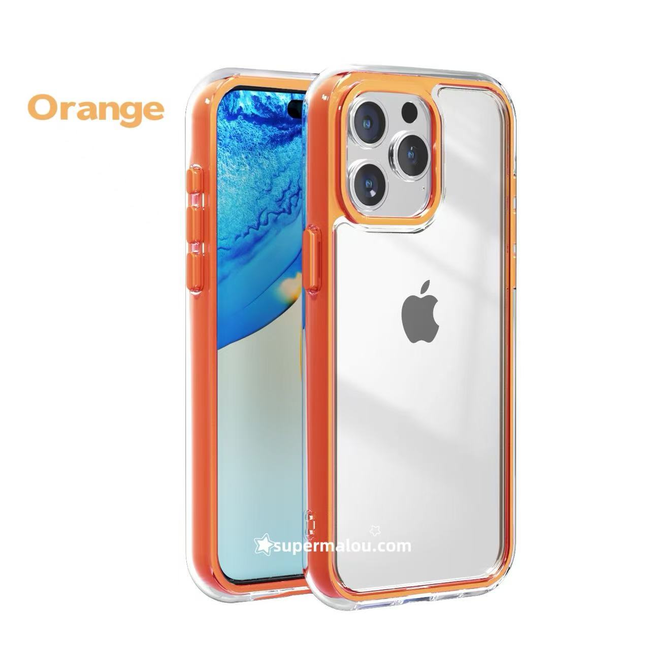 Colorful Transparent Phone Case DIY Clear Case