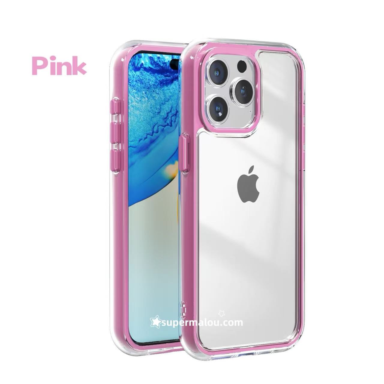 Colorful Transparent Phone Case DIY Clear Case