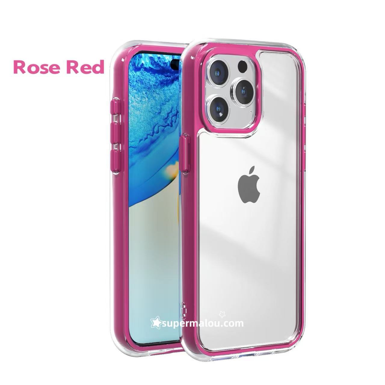 Colorful Transparent Phone Case DIY Clear Case