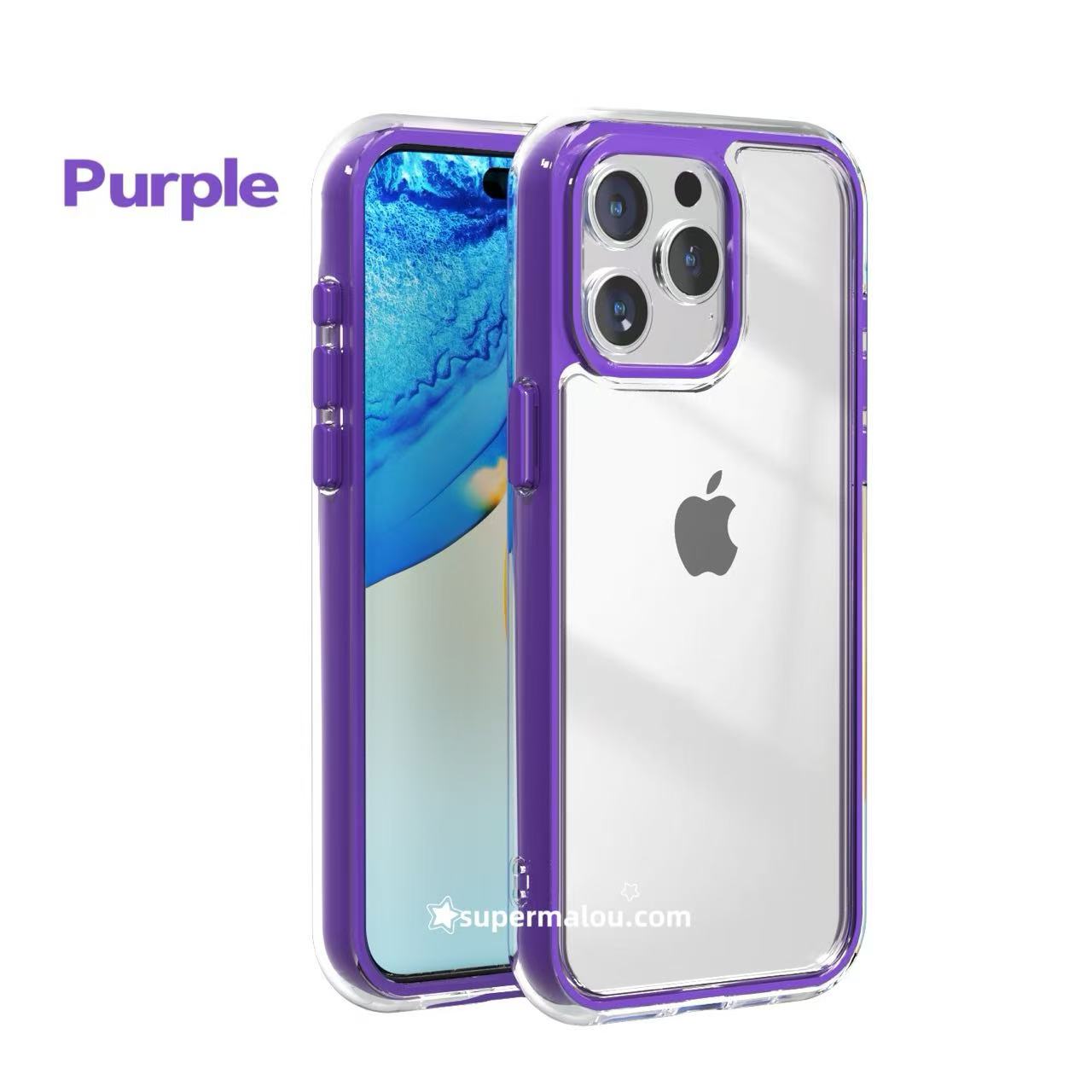 Colorful Transparent Phone Case DIY Clear Case