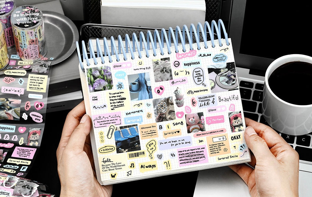 Cosmic Radio Sticker Roll Scrapbook Material