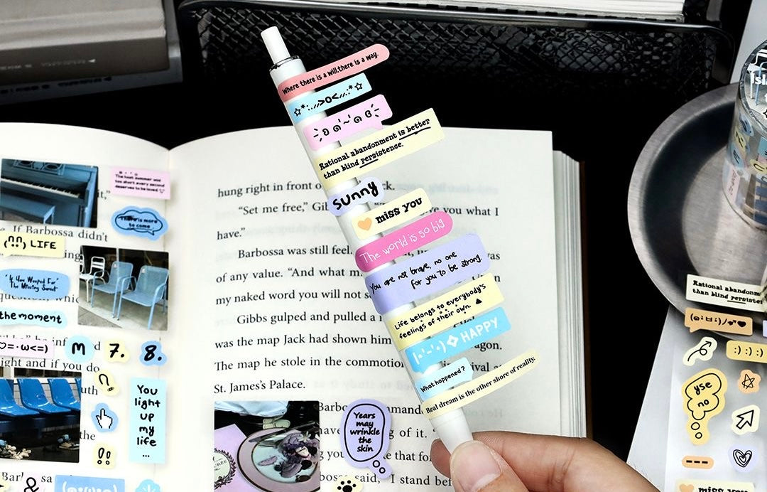 Cosmic Radio Sticker Roll Scrapbook Material