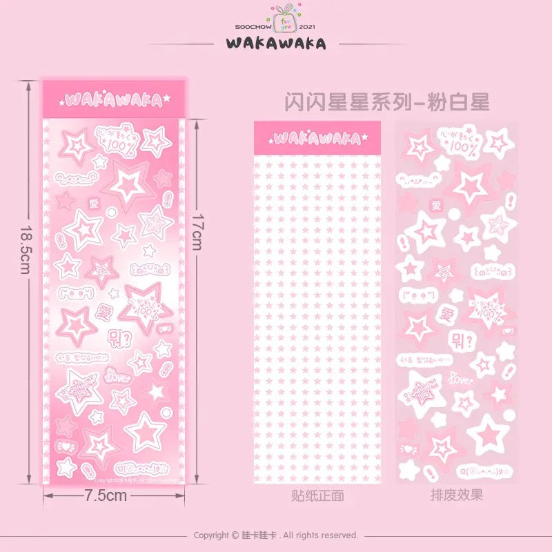 Cute And Spicy Girl DIY Small Decoration Stickers