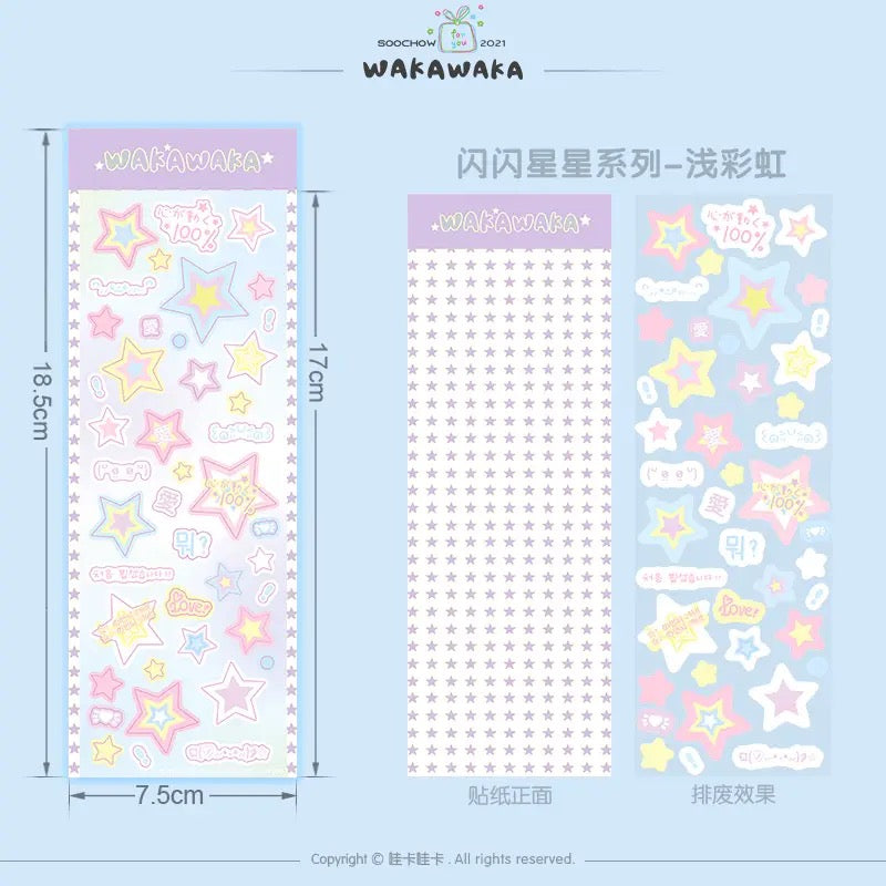 Cute And Spicy Girl DIY Small Decoration Stickers