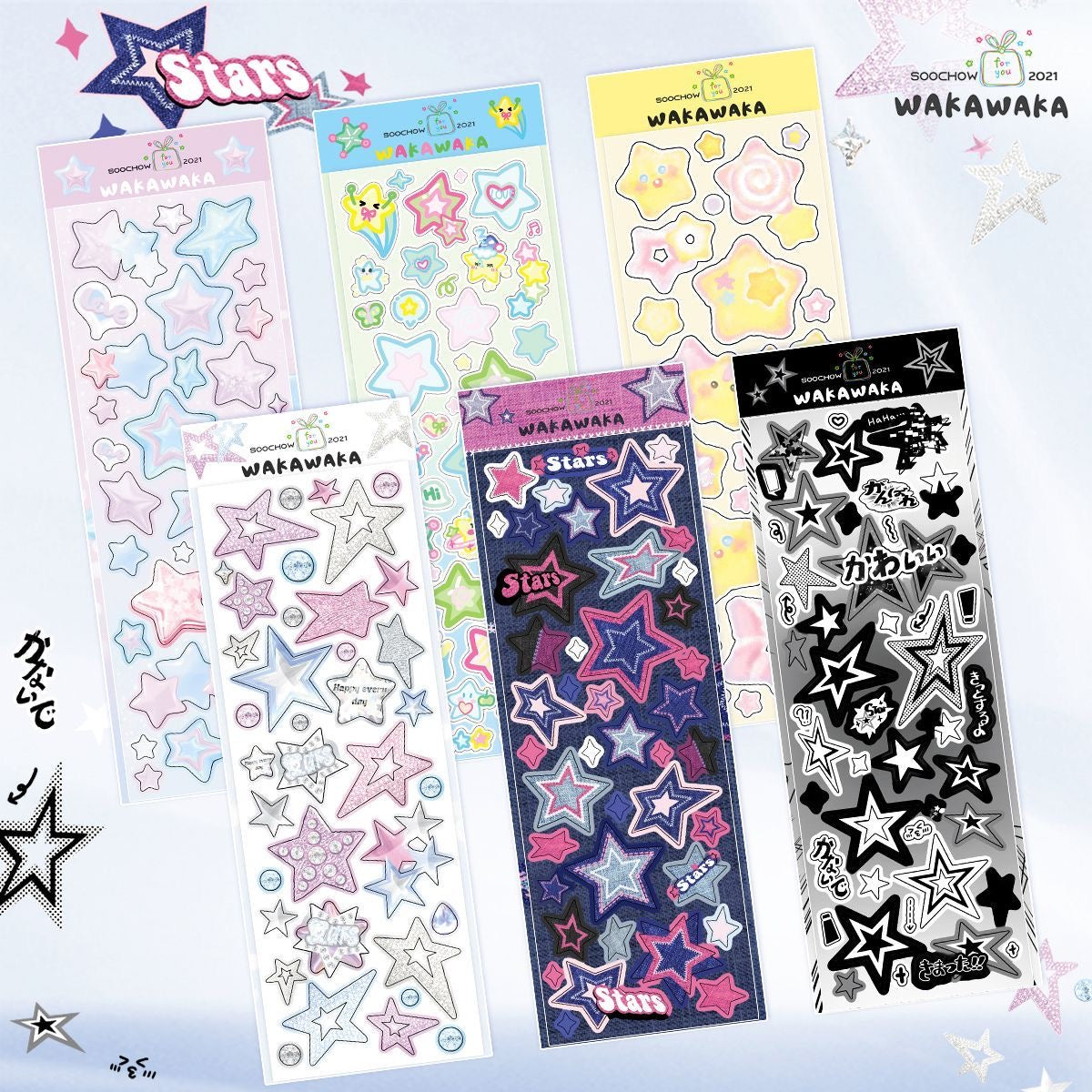 Cute And Spicy Girl DIY Small Decoration Stickers