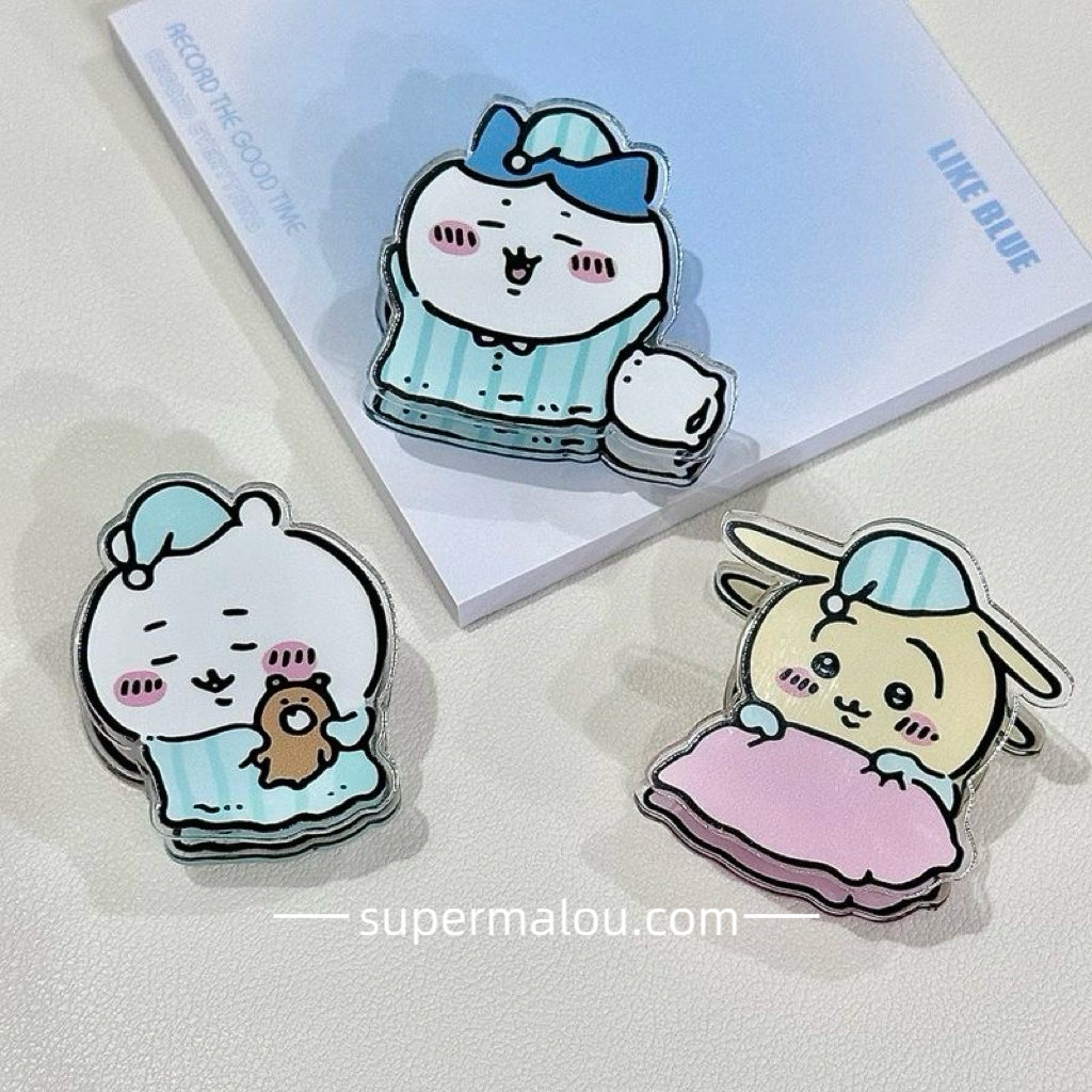 Cute Chiikawa Memo Clip Set of 3