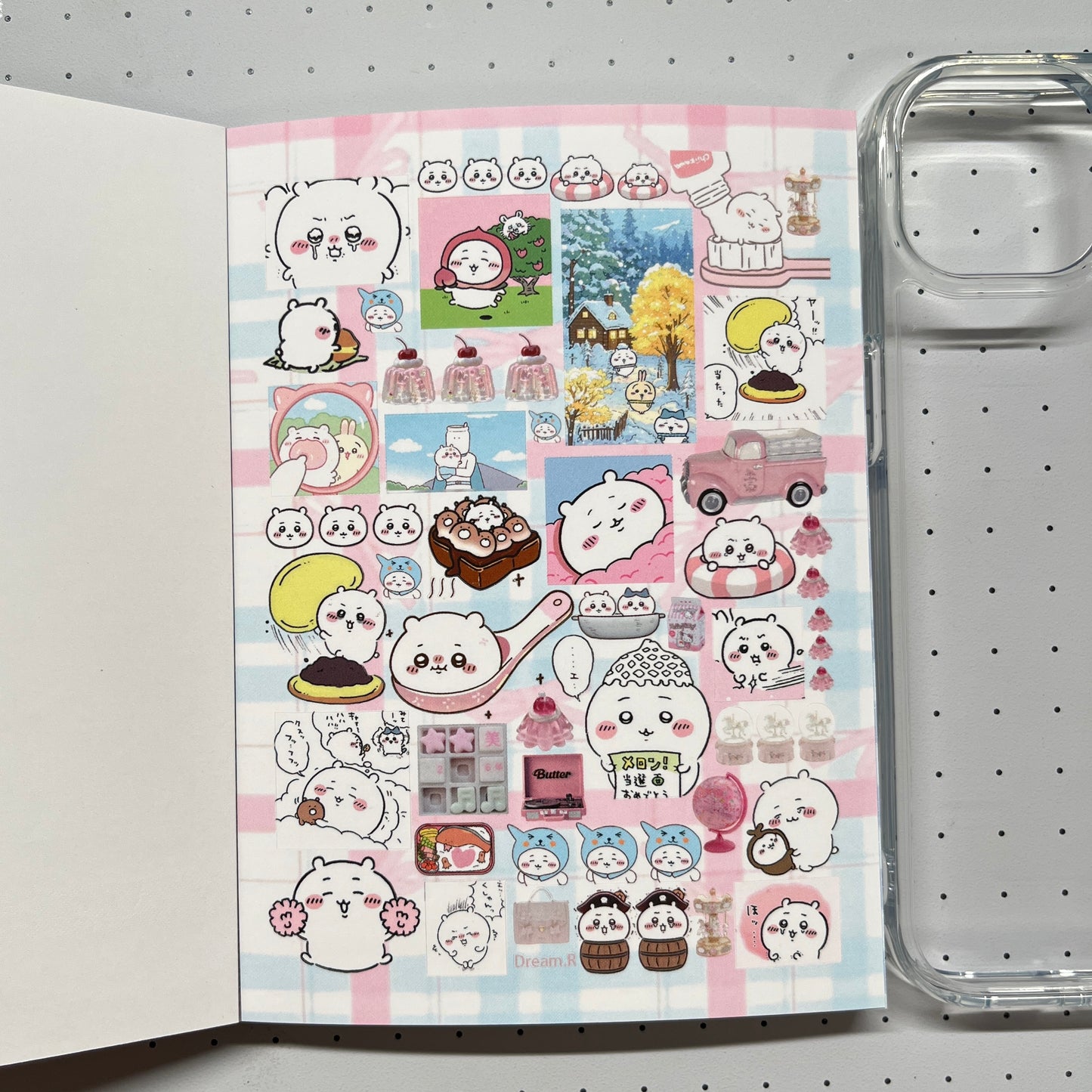 【Limited Edition】Dream.R Sticker Book Handmade Sticker Phone Case