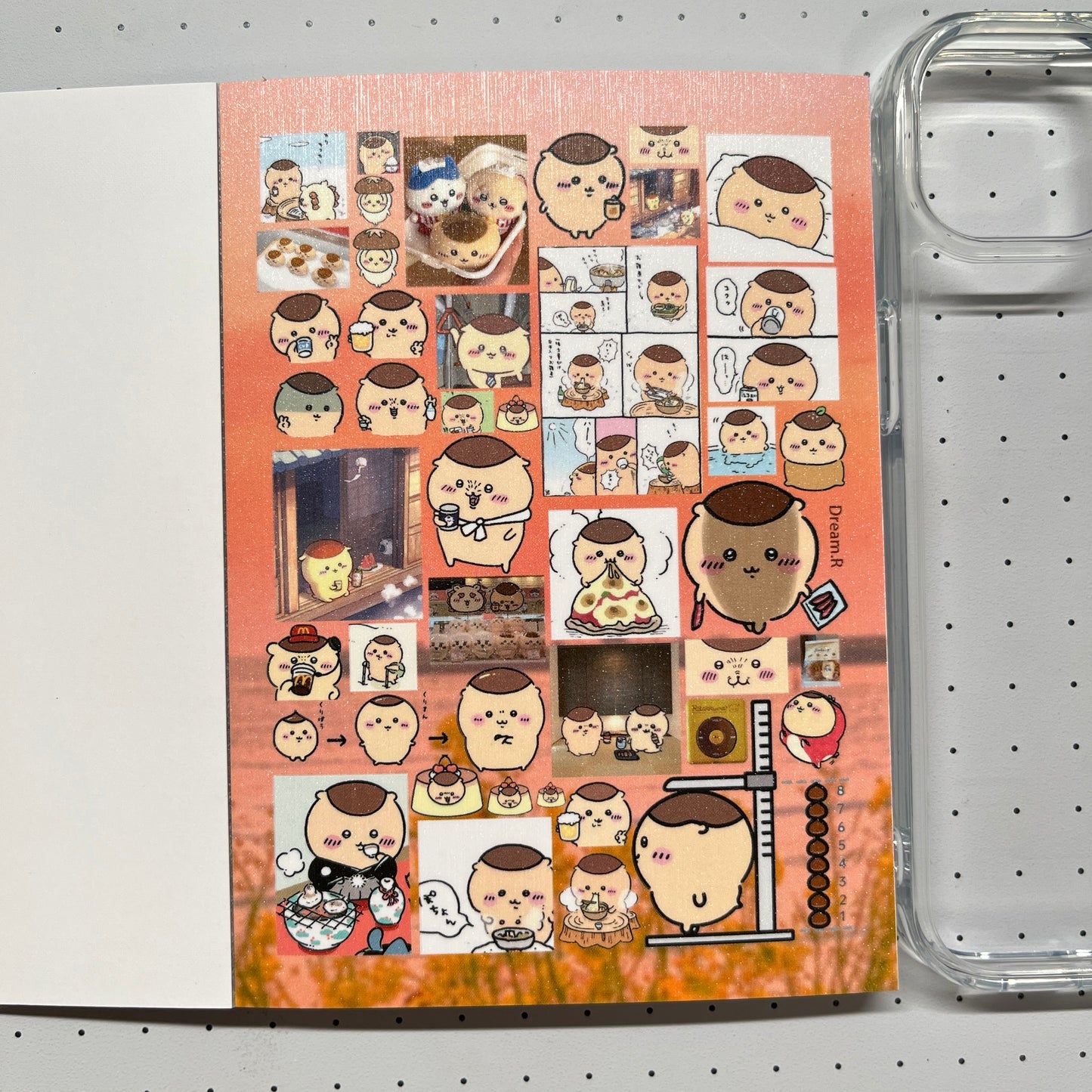 【Limited Edition】Dream.R Sticker Book Handmade Sticker Phone Case