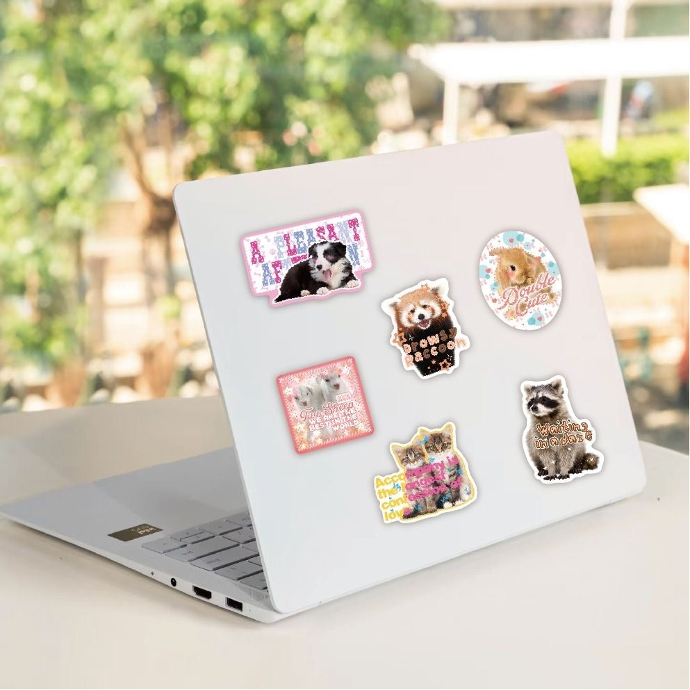 50Pcs Cute Pet Animal Stickers