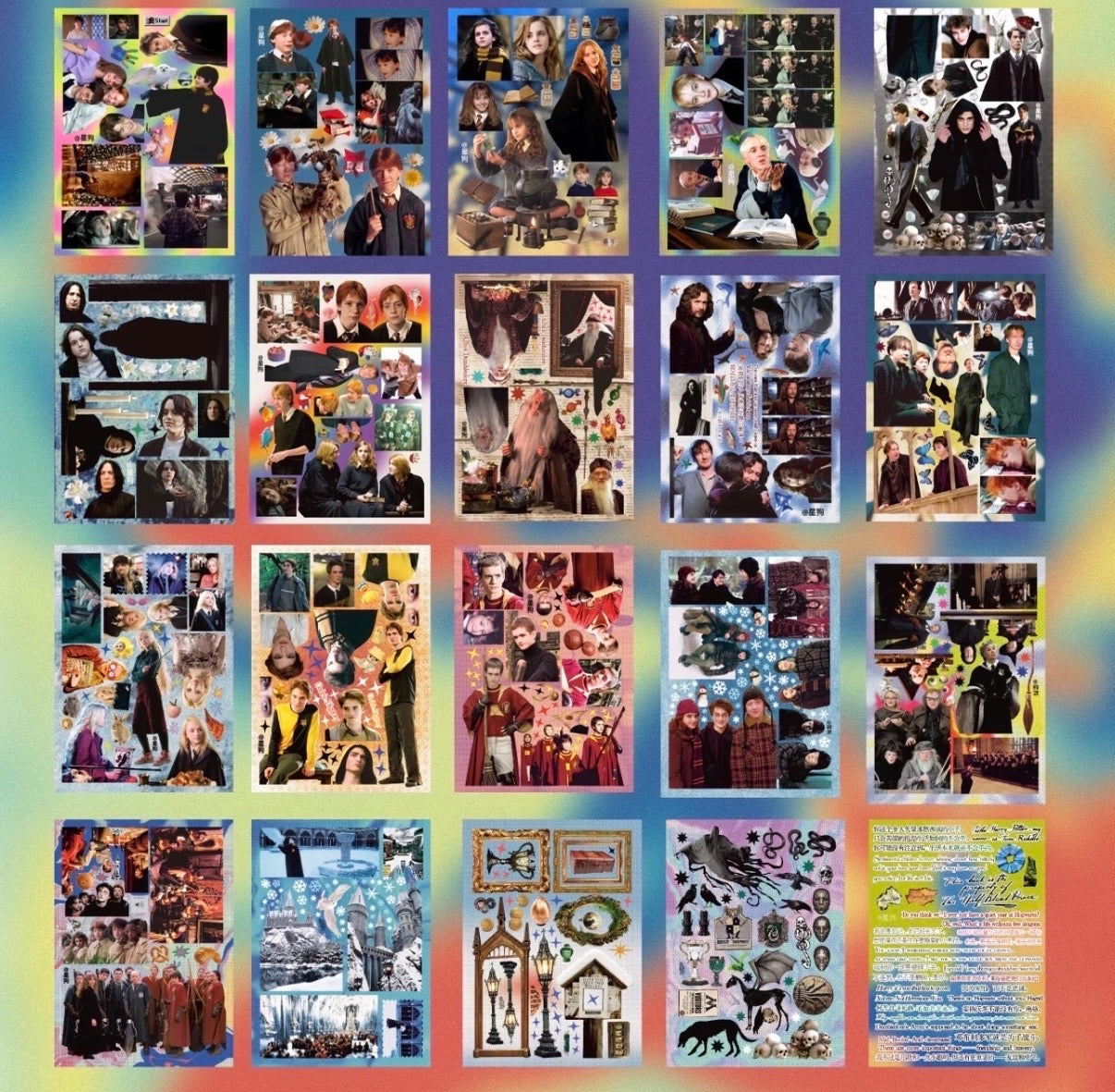 【Pre-Order】100Pages Harry Potter Sticker Book