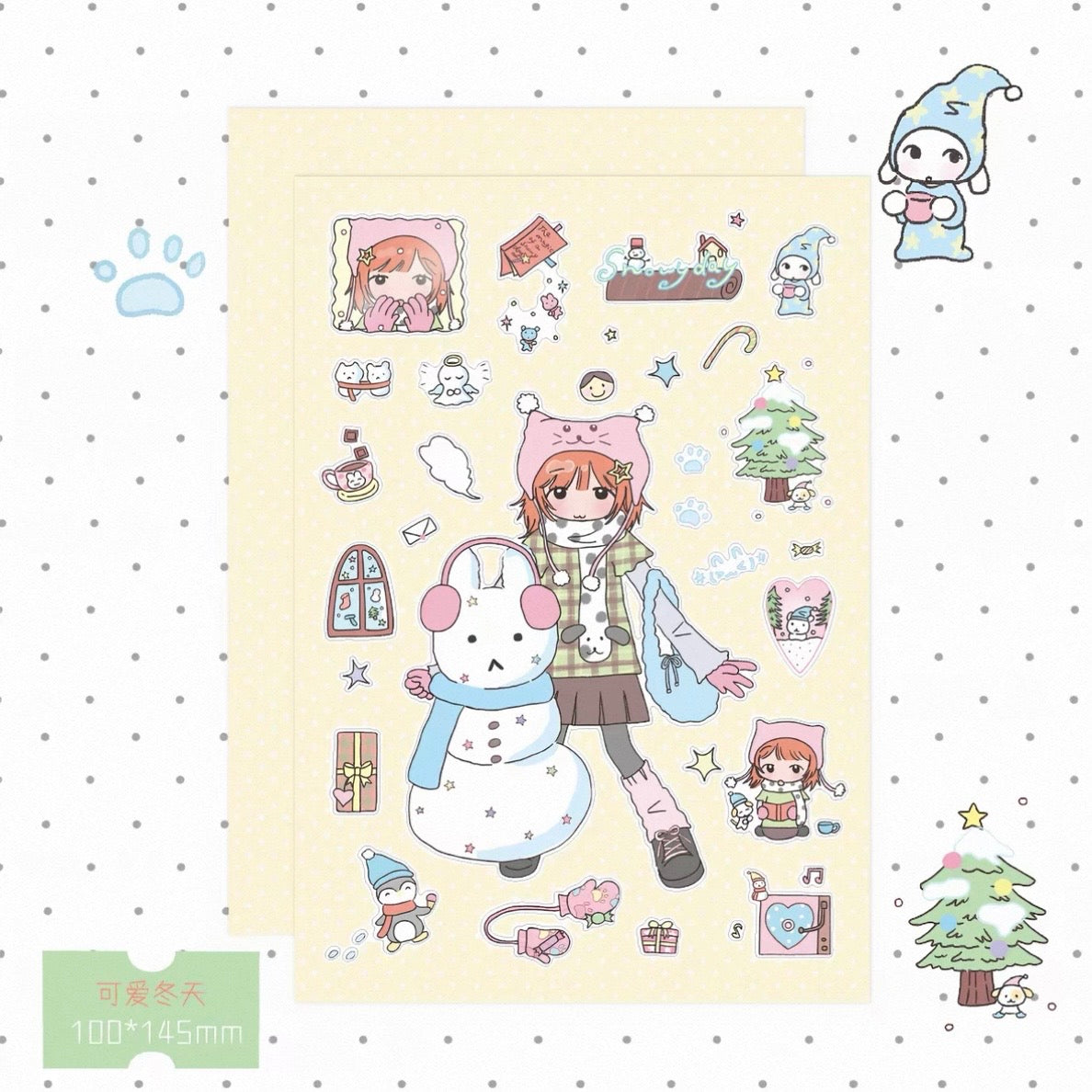OOTD Cute Sticker Sheets