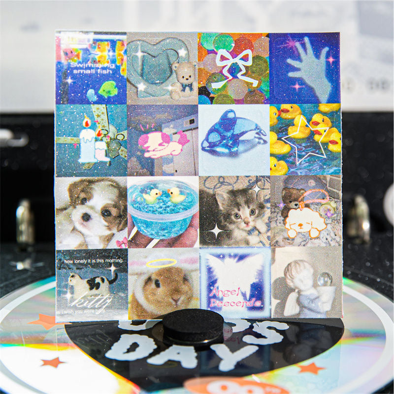 2 Sheets Fantasy Diary Ancient Dream Core Stickers Set Of 4