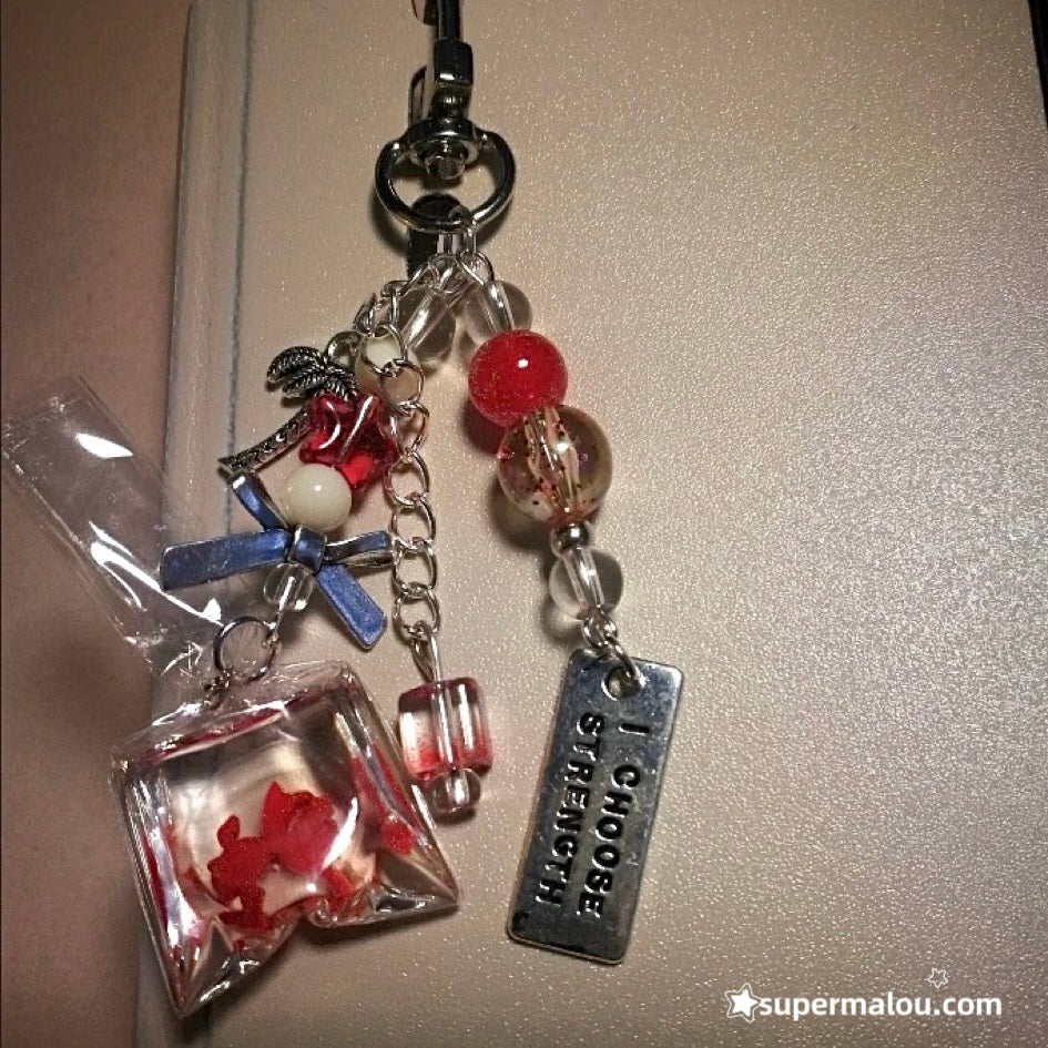 Goldfish Phone Chain Key Chain