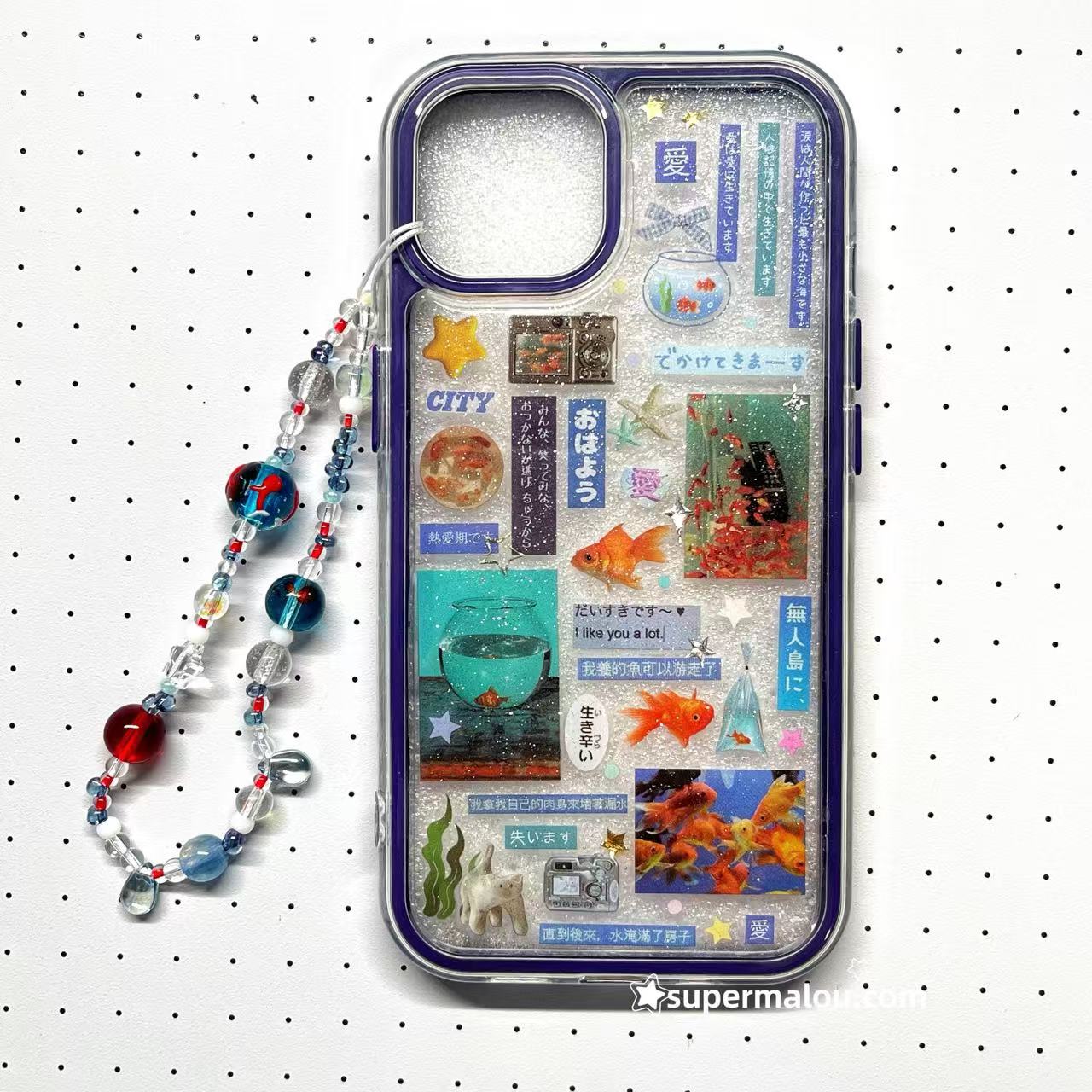 Goldfish Fantastic Bubble Phone Chain