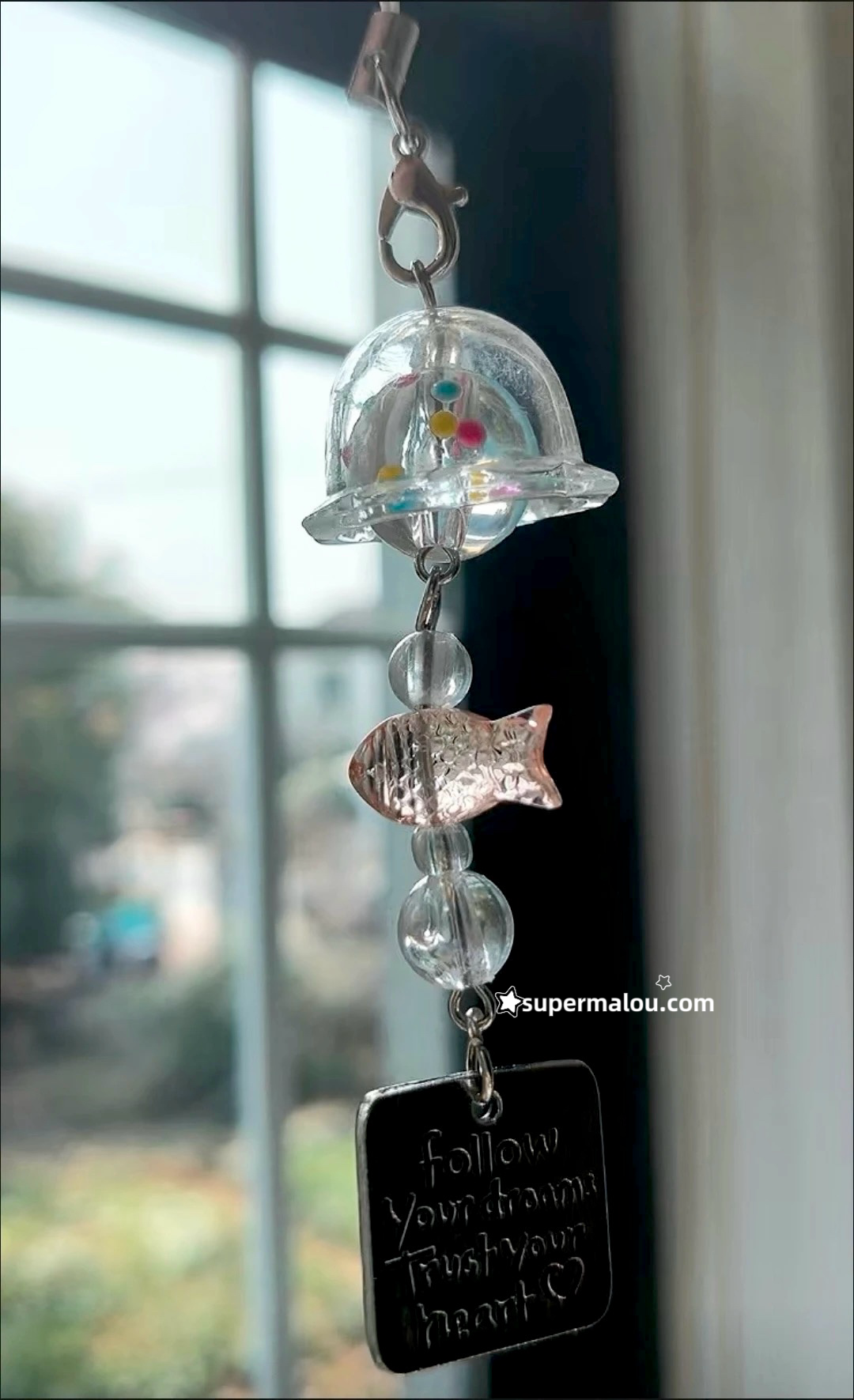 Goldfish Windbell Phone Chain Key Chain