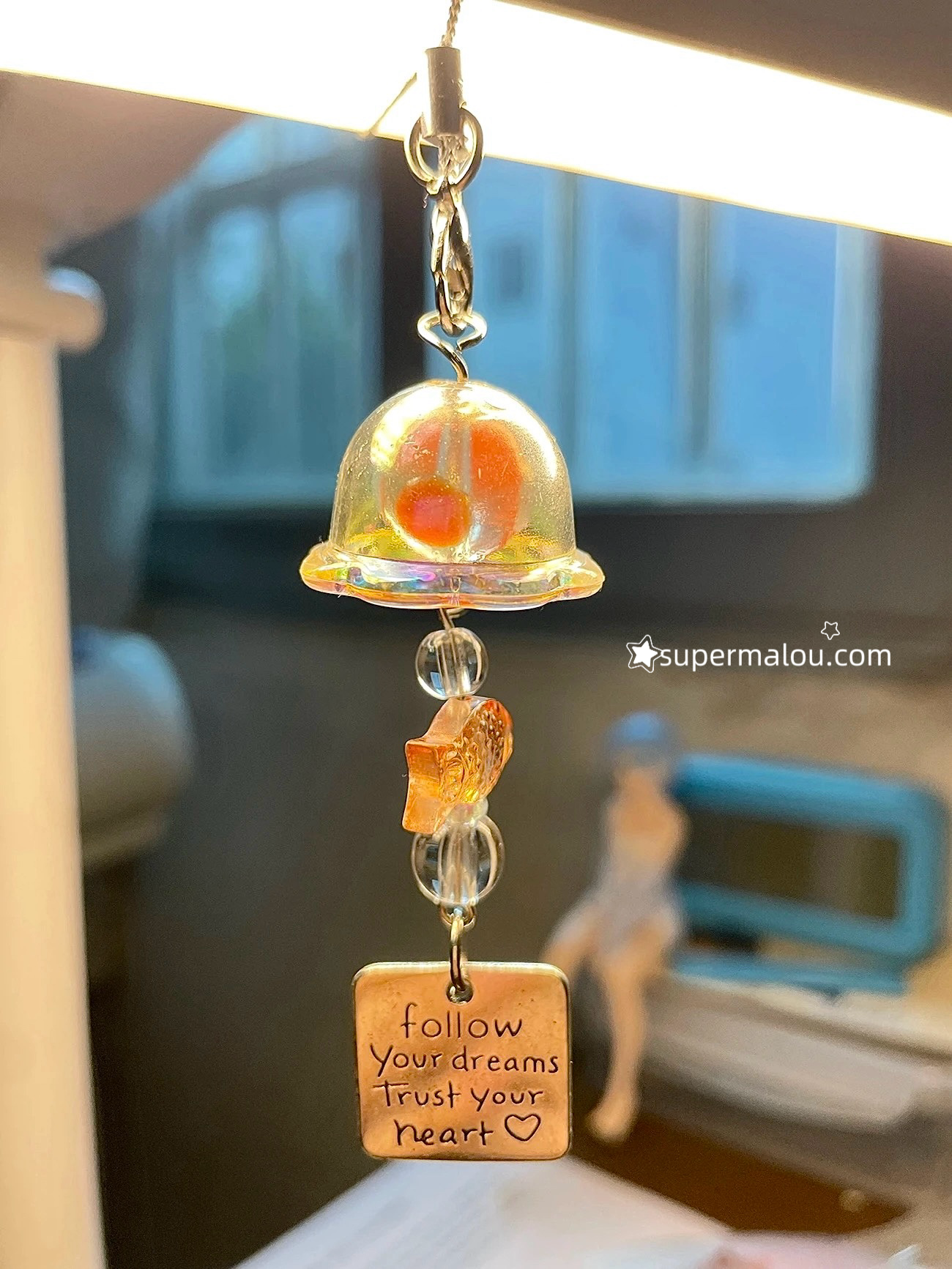 Goldfish Windbell Phone Chain Key Chain