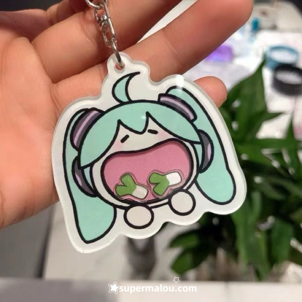 Hatsune Miku Keychain