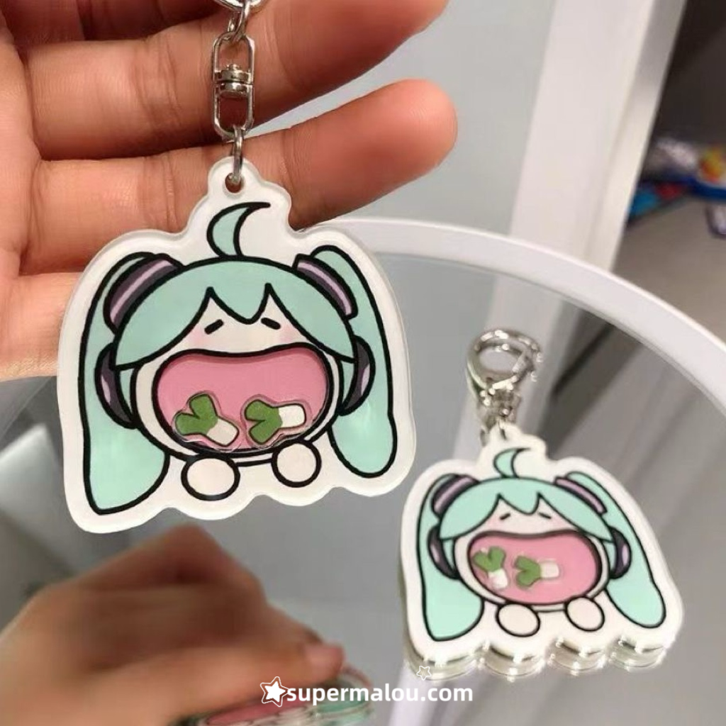 Hatsune Miku Keychain