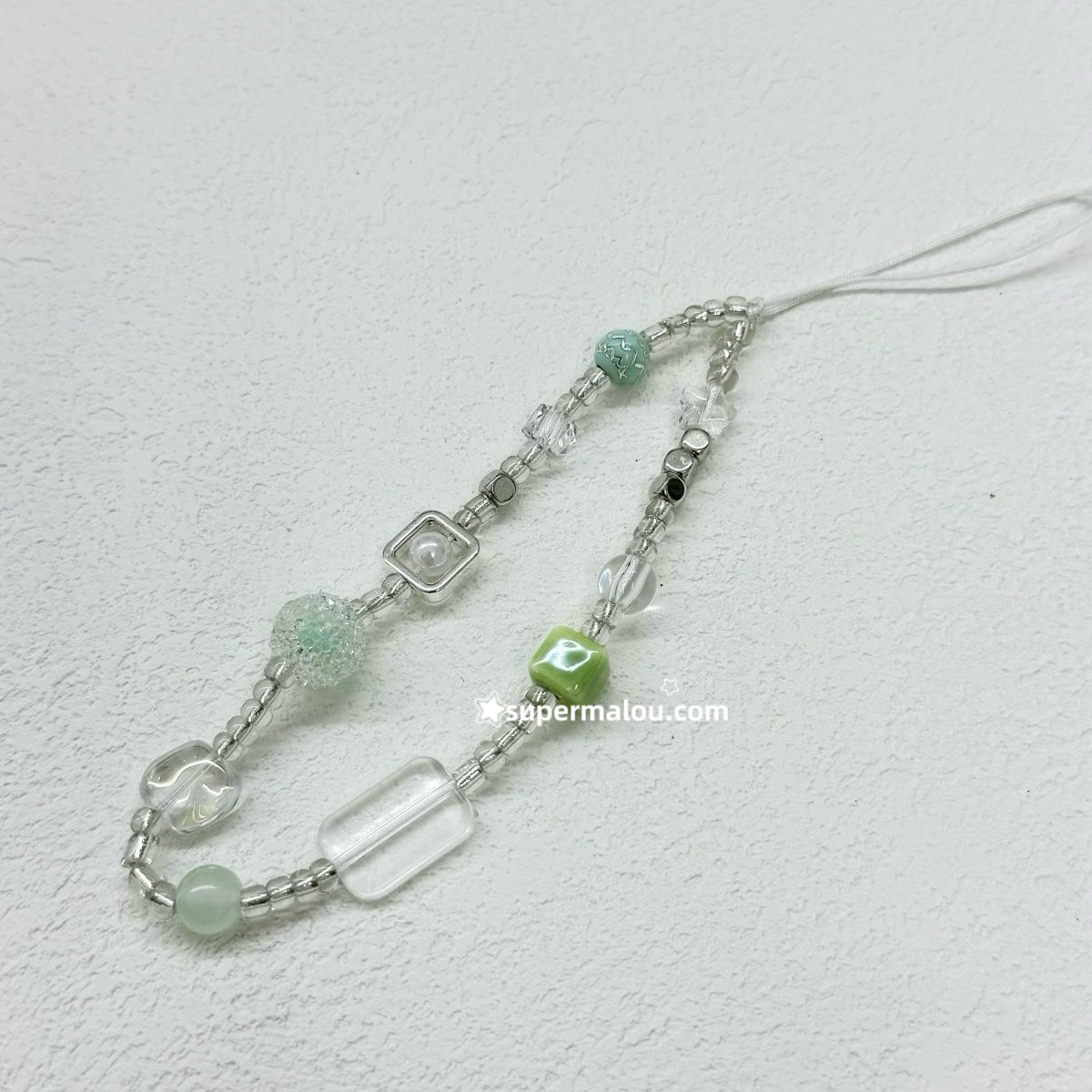 IG Style Mint Green Fresh Pendant Phone Chain