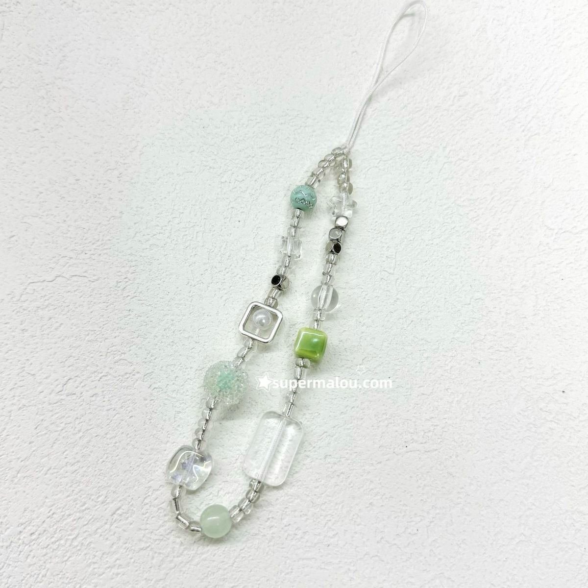 IG Style Mint Green Fresh Pendant Phone Chain