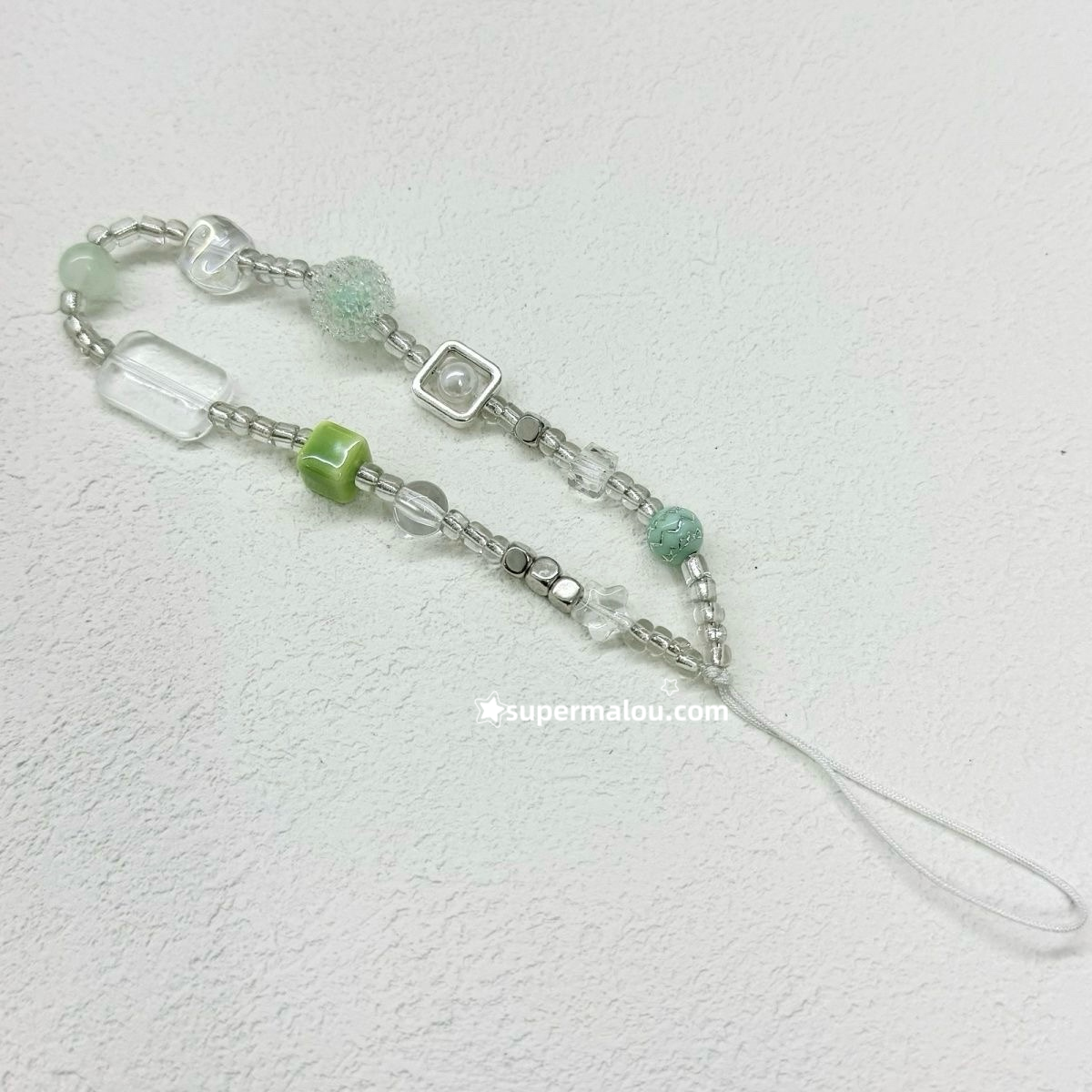 IG Style Mint Green Fresh Pendant Phone Chain