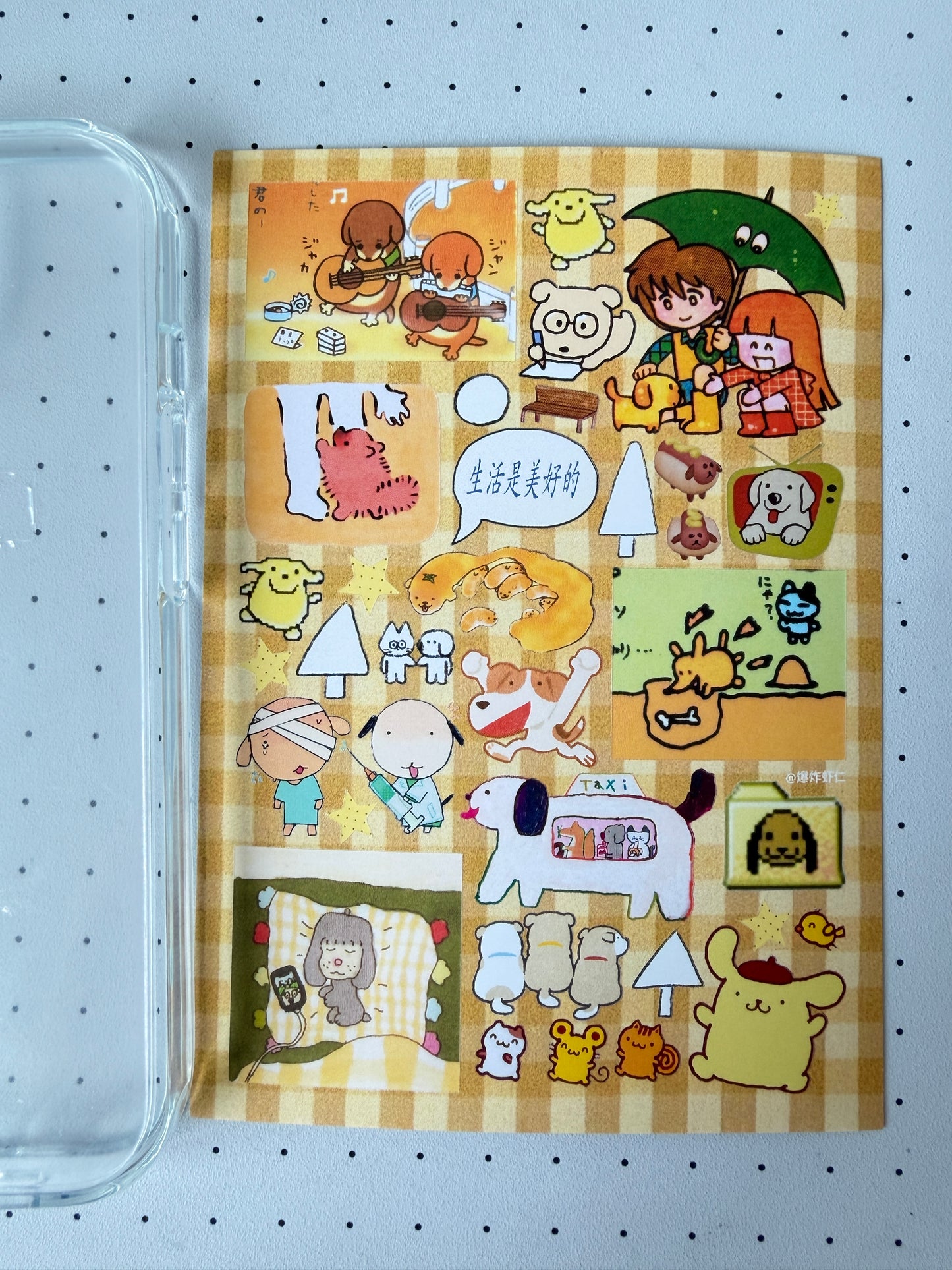 【Limited Edition 13】Soul Resonance Sticker Book Handmade Sticker Phone Case