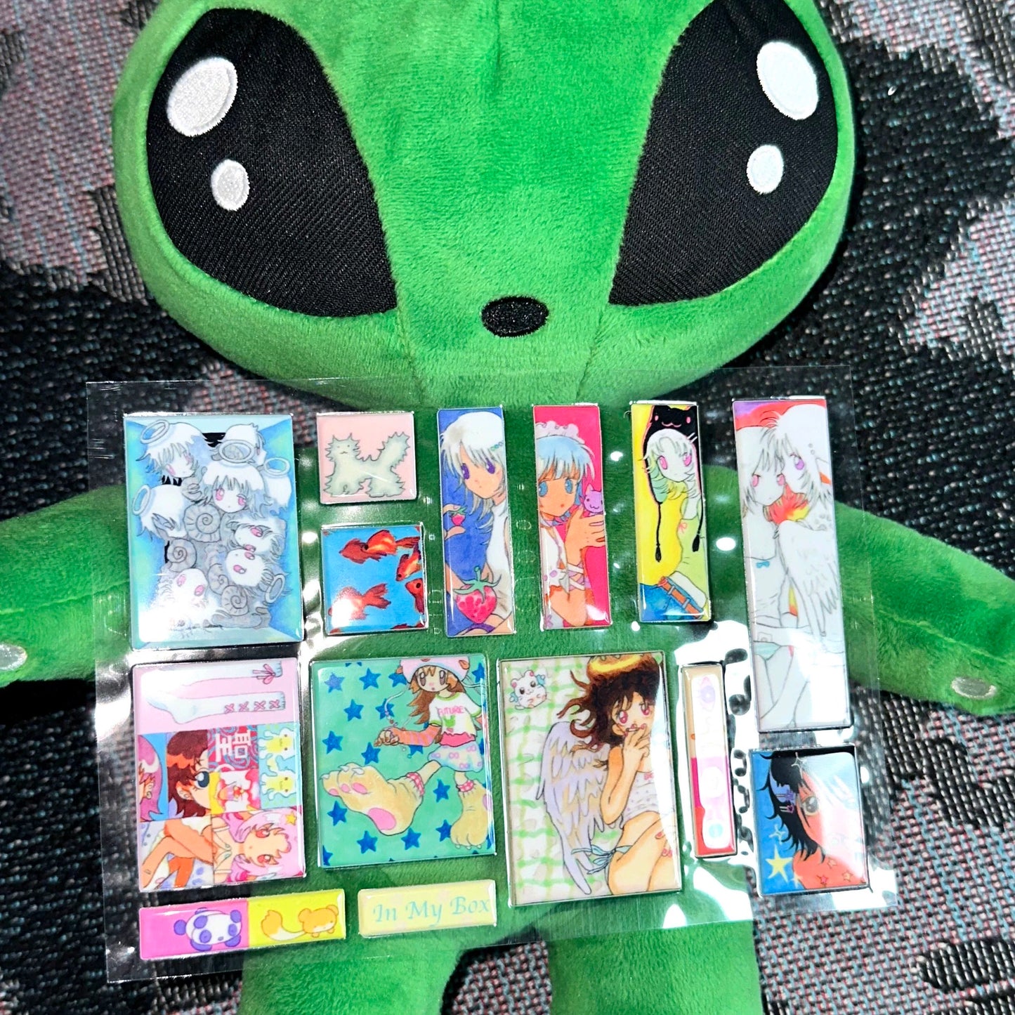 In My Box PVC 3D Sticker Sheet