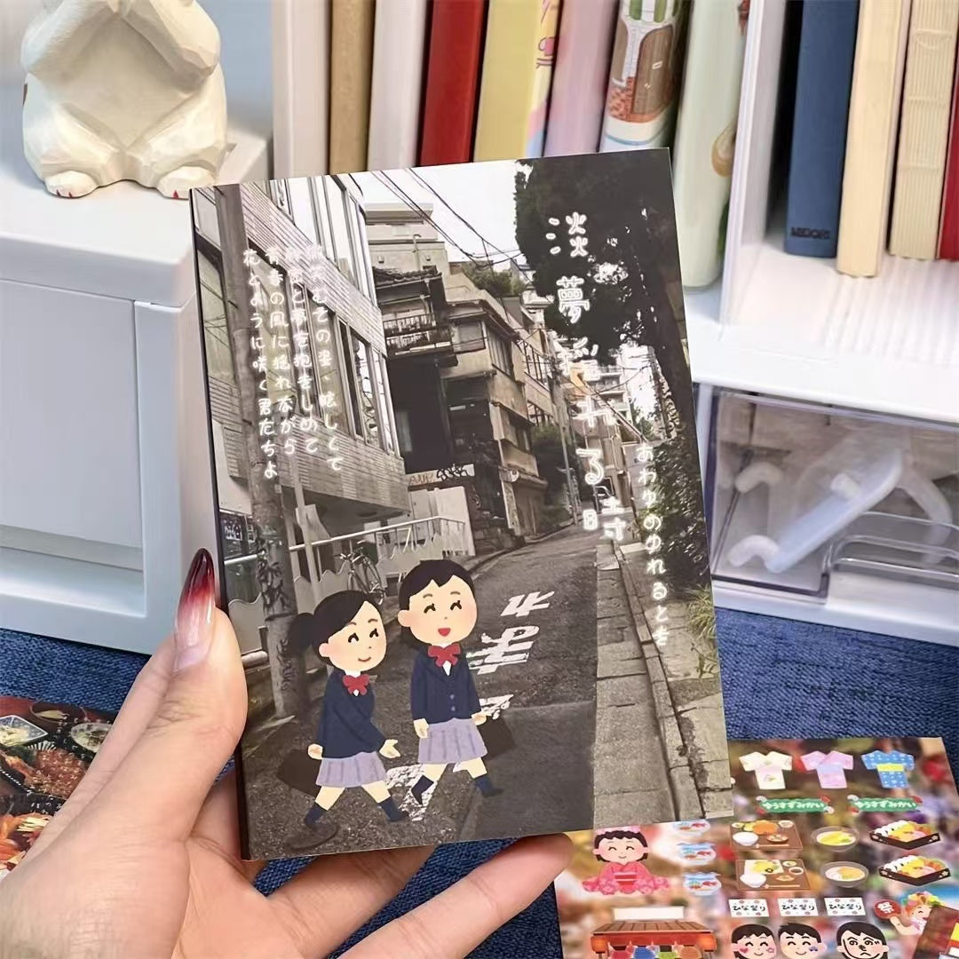 23Pages Irasutoya Japanese Sticker Book