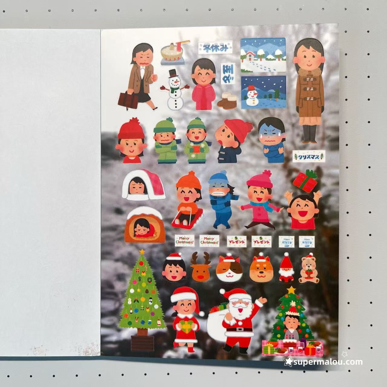 23Pages Irasutoya Japanese Sticker Book