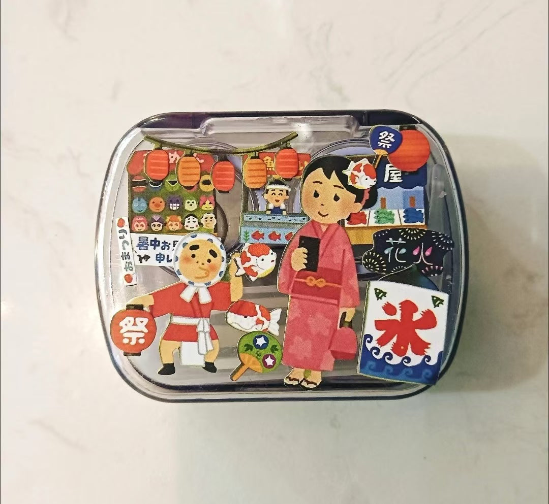 23Pages Irasutoya Japanese Sticker Book