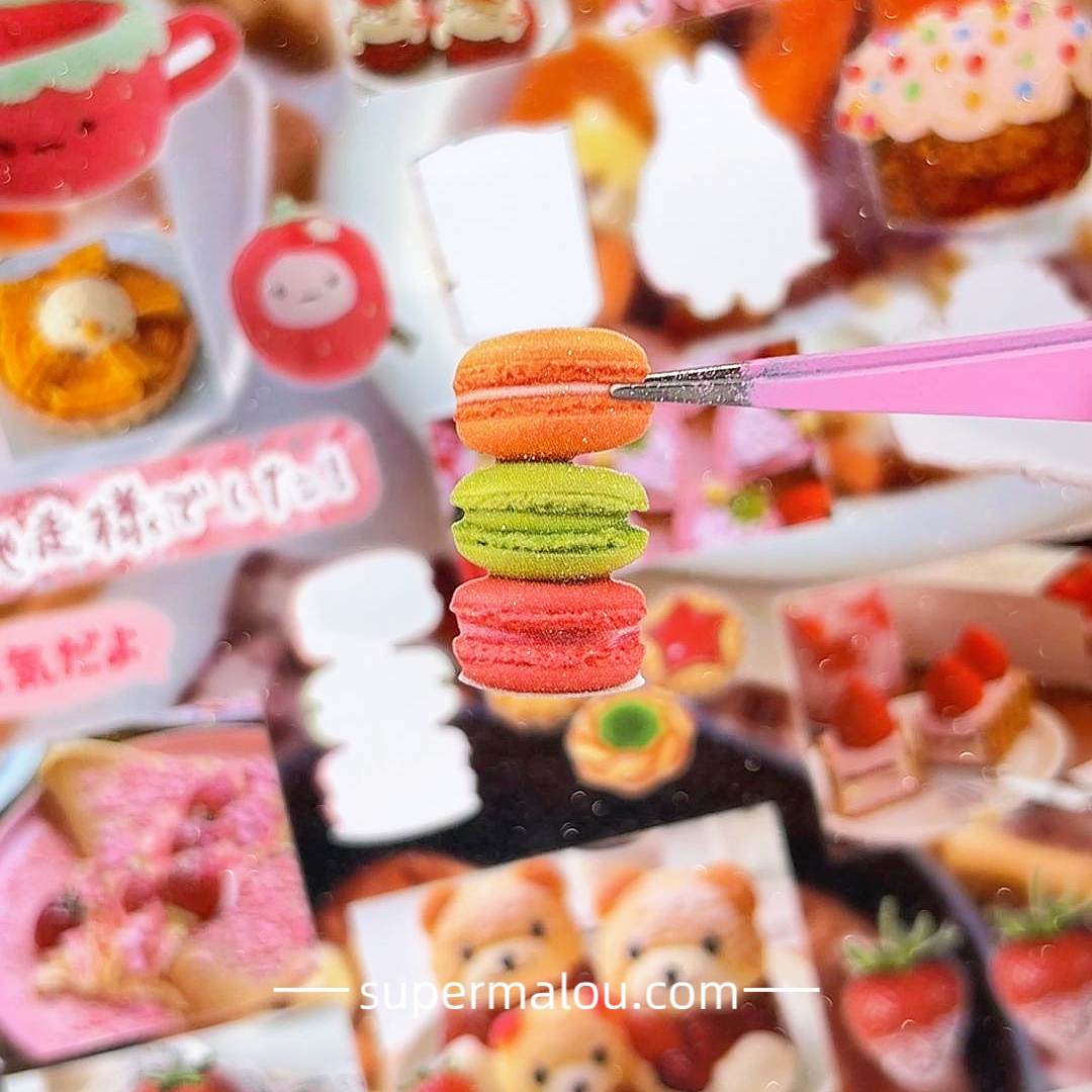 650pcs Retro Foods Sticker Book