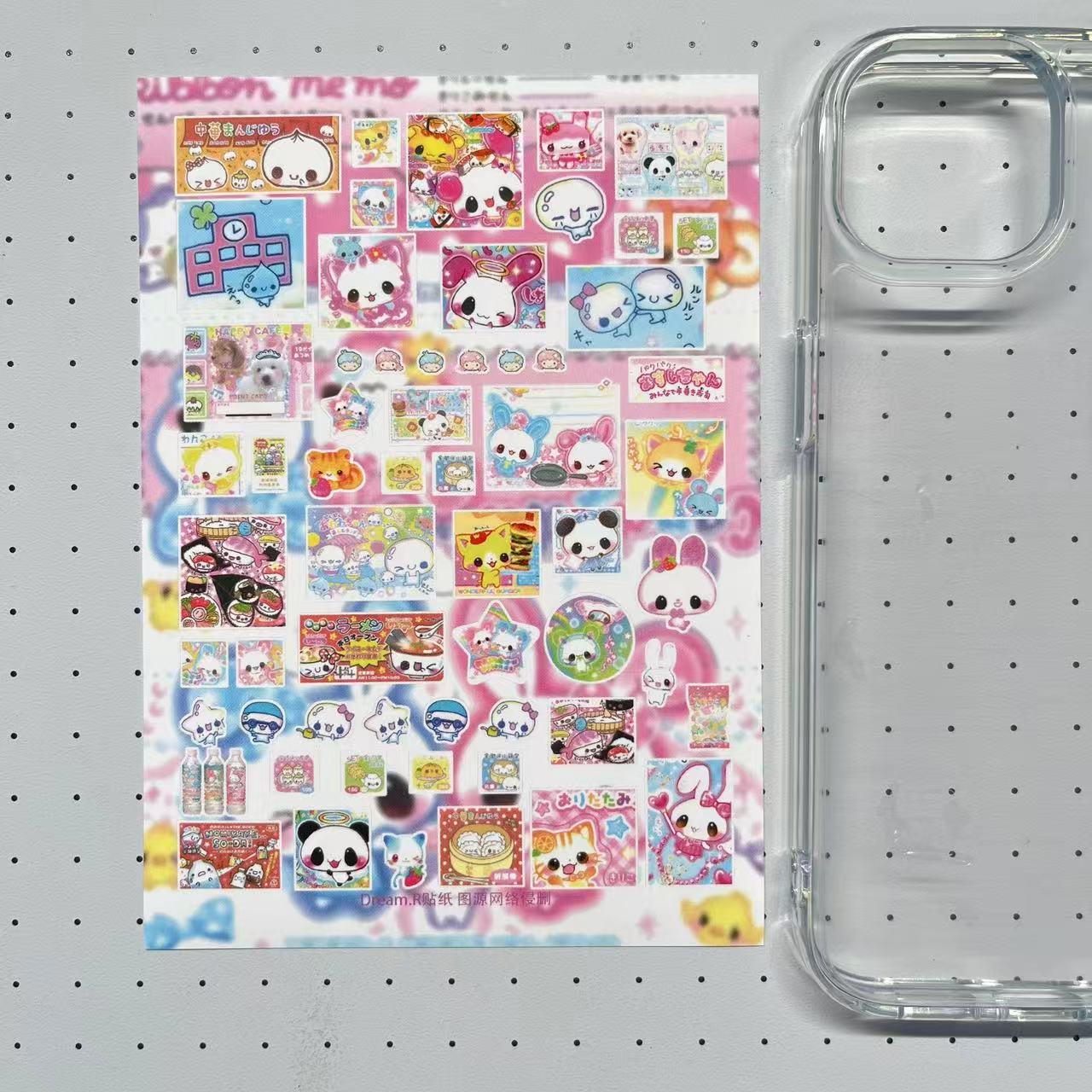 【Limited Edition 2】Dream.R Sticker Sheets Handmade Sticker Phone Case
