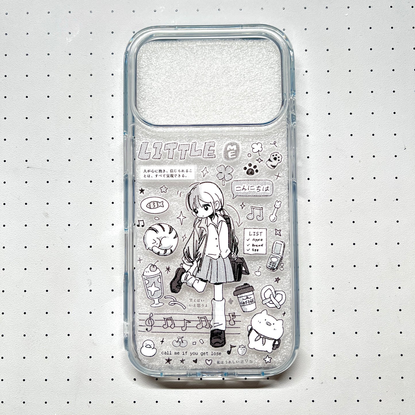 Little Me Handmade Sticker Phone Case Samsung Case (Resin Version)