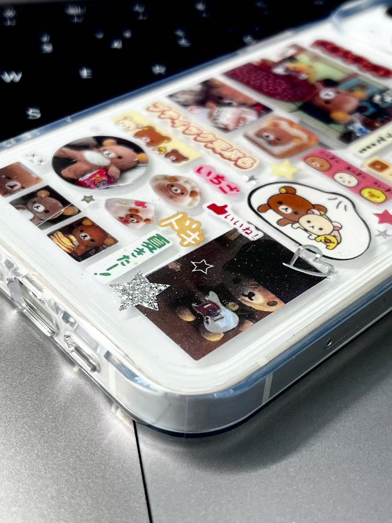 Miffy Rilakkuma Handmade Sticker Phone Case Samsung Case