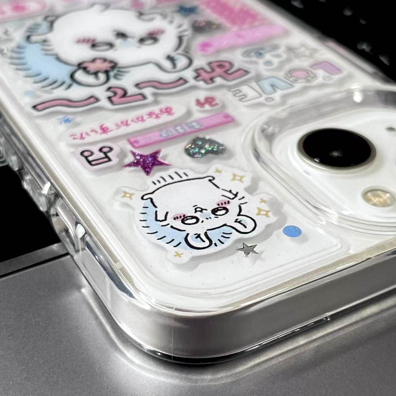 Momonga And Usagi Handmade Sticker Phone Case Samsung Case