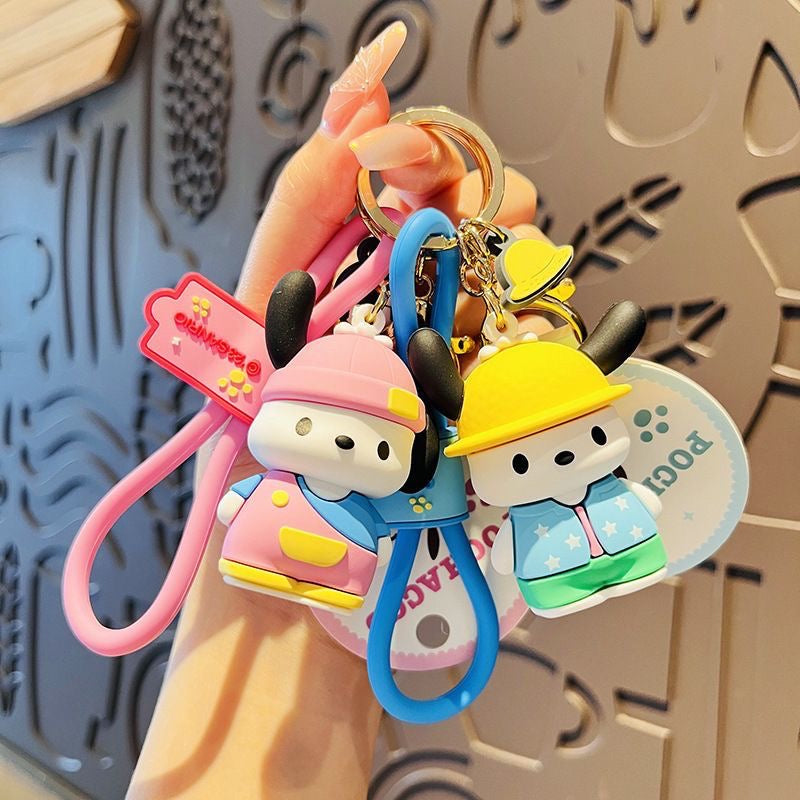 Pochacco Backpack Pendant Keychain