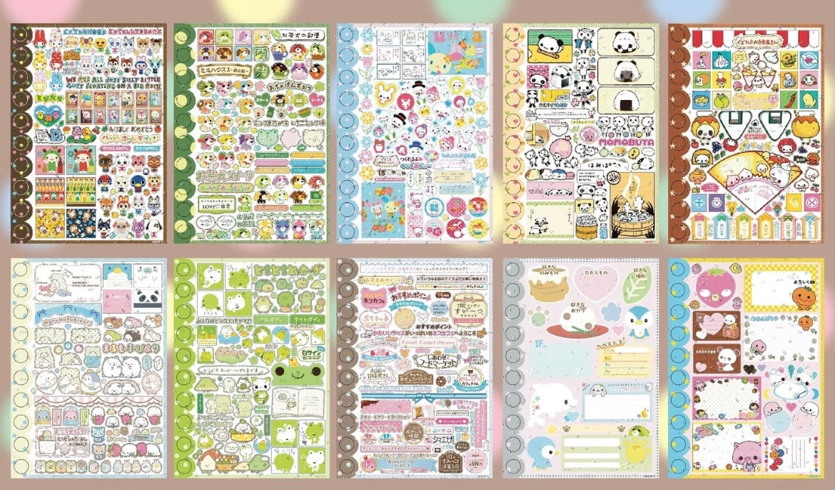 【Pre-Order/Group Buy Closed】50Pages Mimoka Sticker Book