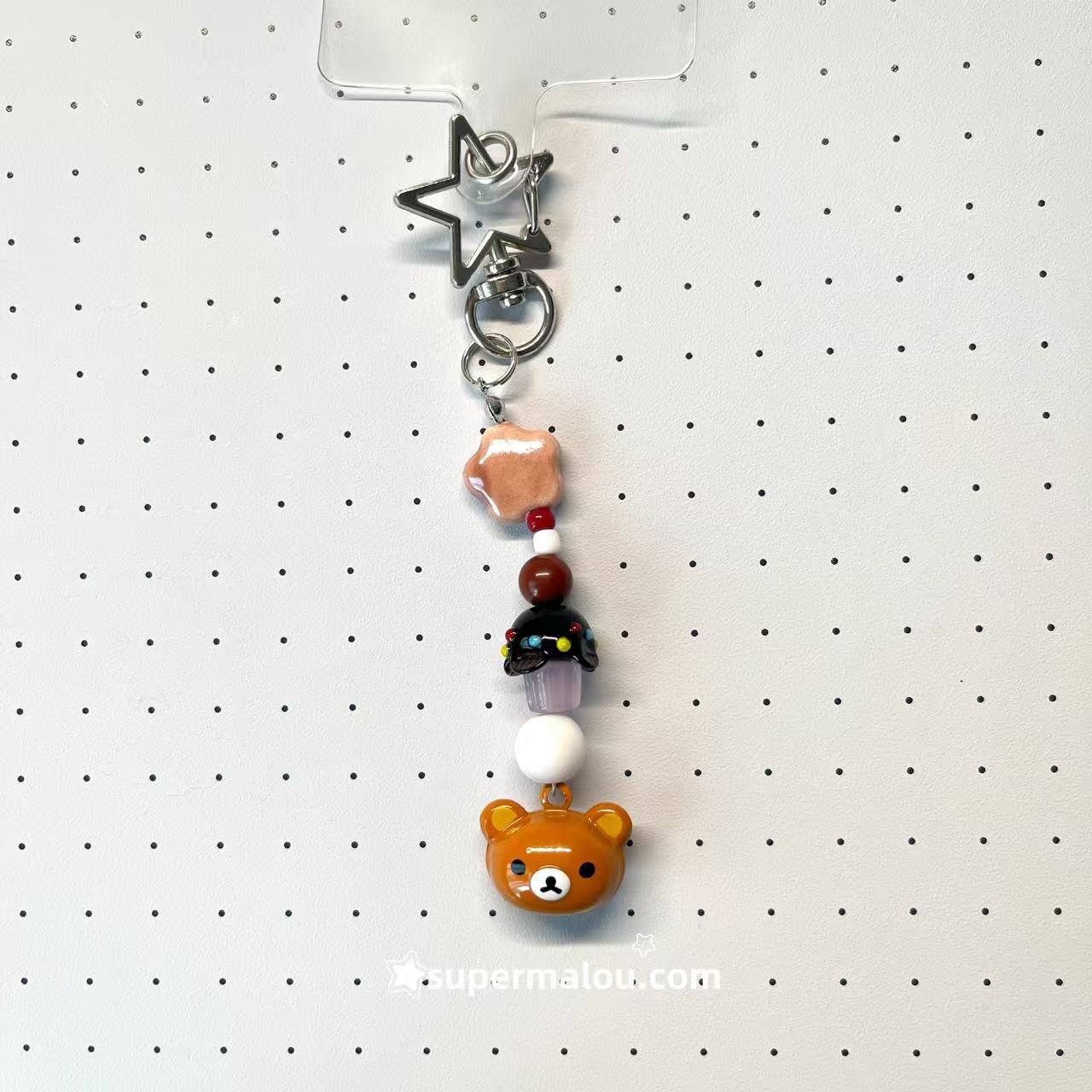 Rilakkuma Pendant Cute Small Bell Phone Chain