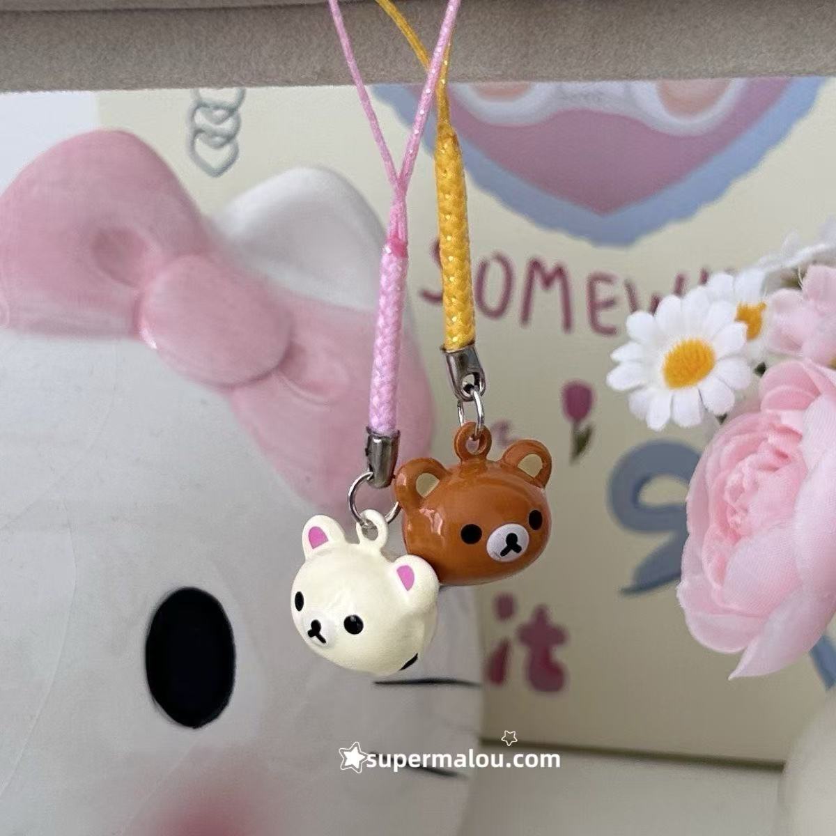 Rilakkuma Simple Small Bell Phone Chain