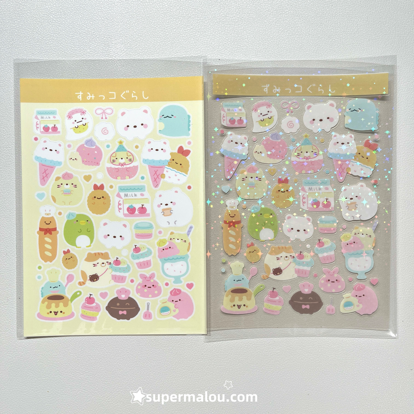 Rilakkuma Sumikko Gurashi Mashumaro Pompompurin Sticker