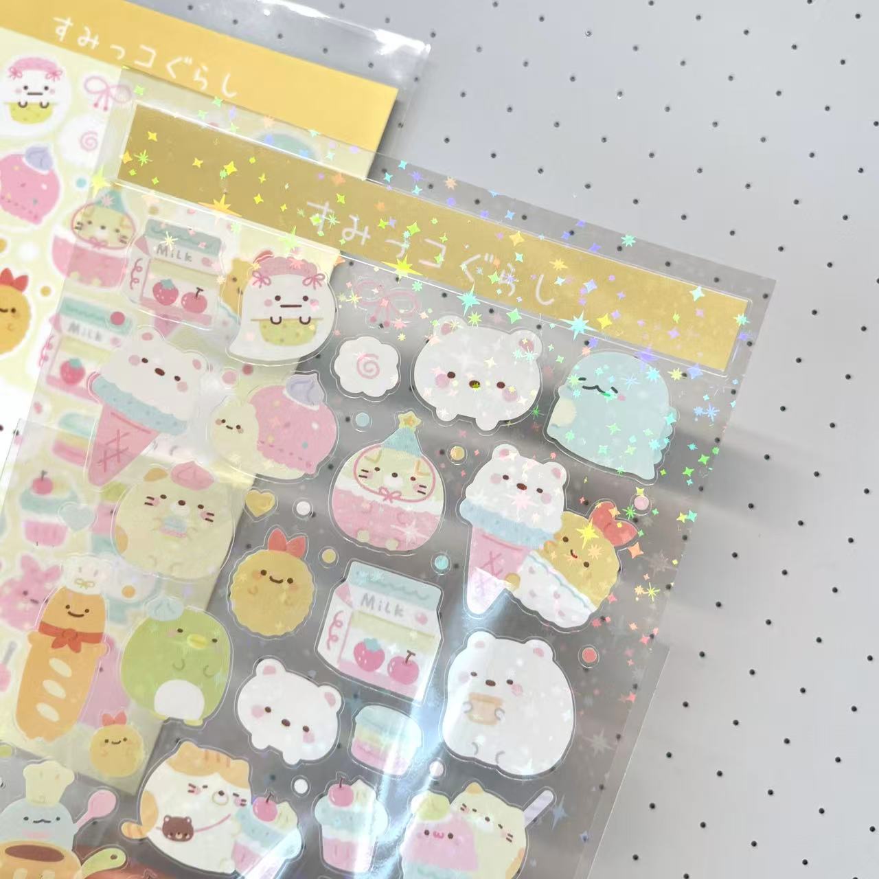 Rilakkuma Sumikko Gurashi Mashumaro Pompompurin Sticker
