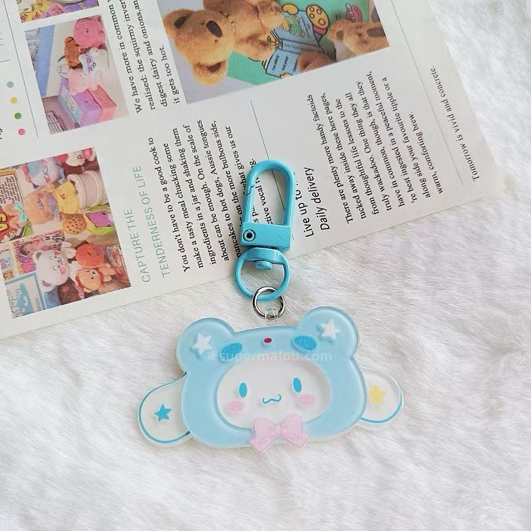 Sanrio Cute Cartoon Acrylic Keychain