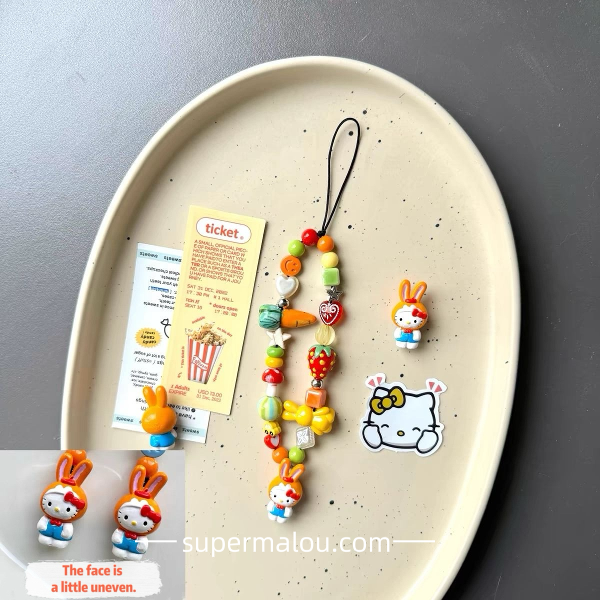 Sanrio Kitty Cute Phone Chain ccd Camera Chain